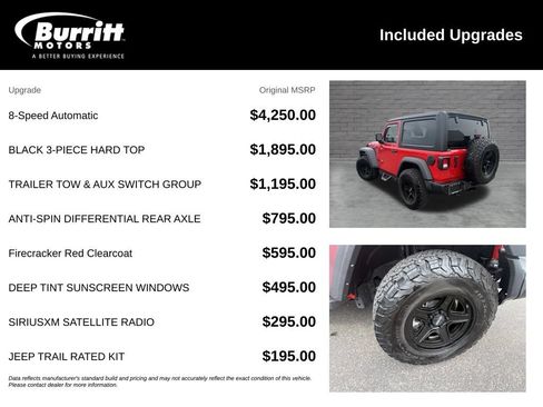 Used 2023 Jeep Wrangler Sport AWD/4WD image 3