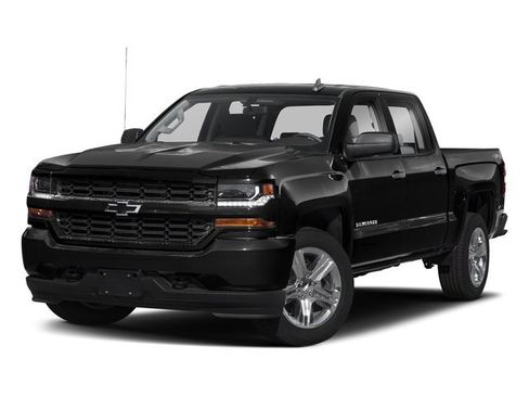 Used 2018 Chevrolet Silverado 1500 Custom w/ Custom Value Package AWD/4WD image 1