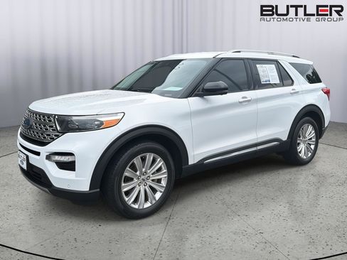 Used 2020 Ford Explorer Limited w/ Class III Trailer Tow Package RWD image 2