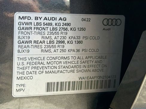 Certified 2022 Audi Q5 2.0T Premium Plus w/ Premium Plus Package image 44