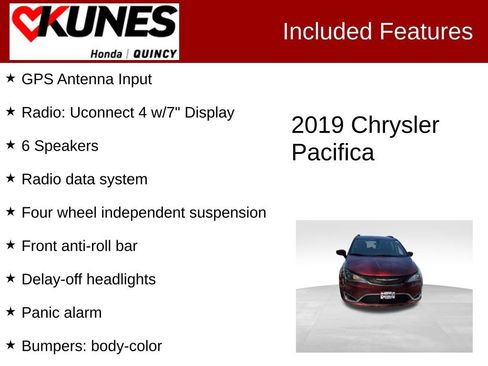 Used 2019 Chrysler Pacifica Touring-L FWD image 2