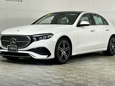 Certified 2025 Mercedes-Benz E 350 White image 8