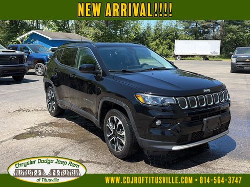 Used 2022 Jeep Compass Limited AWD/4WD image 1