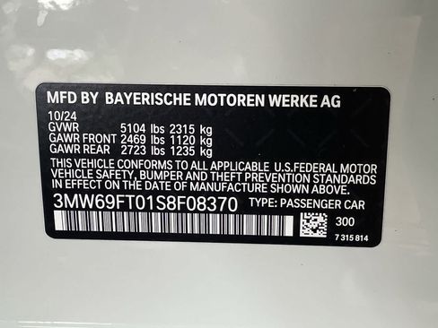 Used 2025 BMW M340i xDrive w/ Premium Package AWD/4WD image 33