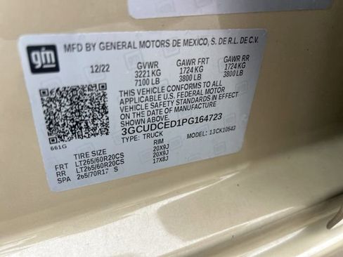 Certified 2023 Chevrolet Silverado 1500 Custom Trail Boss image 35