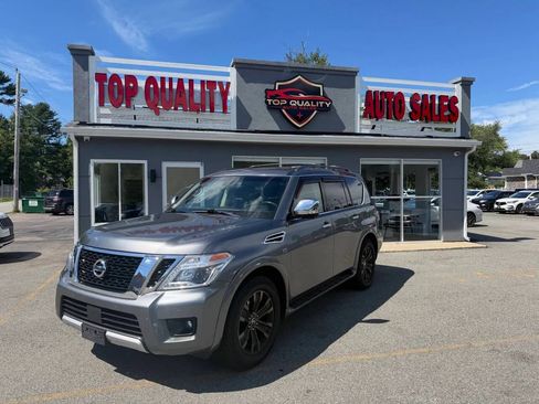 Used 2017 Nissan Armada Platinum w/ Captain Seat Package AWD/4WD image 1
