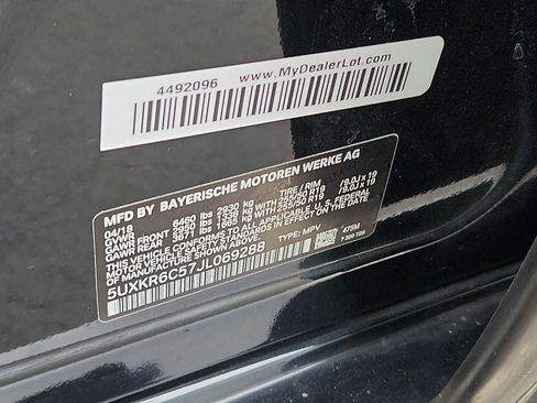 Used 2018 BMW X5 xDrive50i w/ M Sport Package image 28