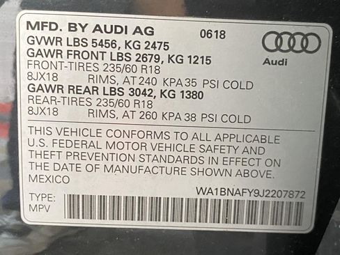Used 2018 Audi Q5 2.0T Premium Plus w/ Premium Plus Package AWD/4WD image 33