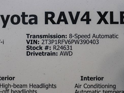 Used 2023 Toyota RAV4 XLE image 29