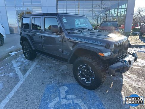 Used 2023 Jeep Wrangler Unlimited Rubicon 4xe w/ Cold Weather Group image 33