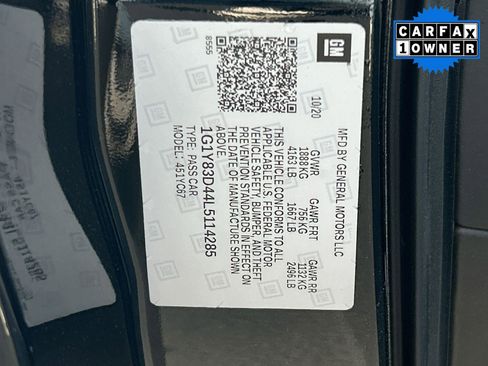 Used 2020 Chevrolet Corvette Stingray Premium Conv w/ 3LT Preferred Equipment Group image 31