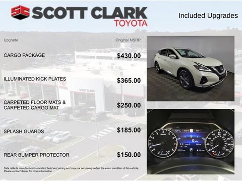 Used 2021 Nissan Murano Platinum w/ Cargo Package AWD/4WD image 8