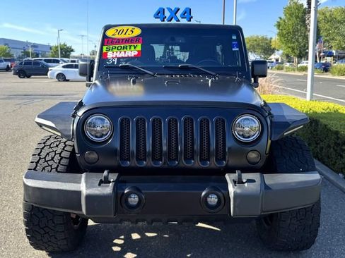 Used 2015 Jeep Wrangler Unlimited Sport AWD/4WD image 2