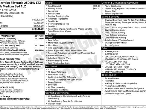 Used 2024 Chevrolet Silverado 2500 LTZ w/ LTZ Plus Package image 36