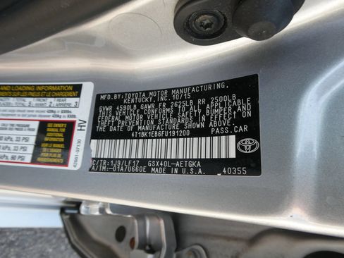 Used 2015 Toyota Avalon XLE Premium FWD image 12