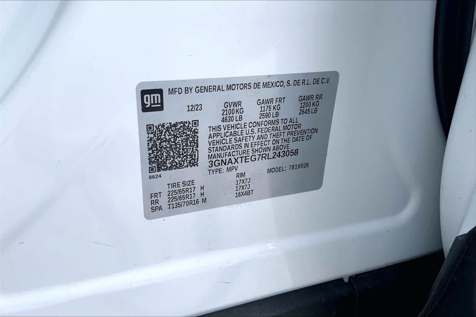 Used 2024 Chevrolet Equinox LT w/ Driver Convenience Package AWD/4WD image 20