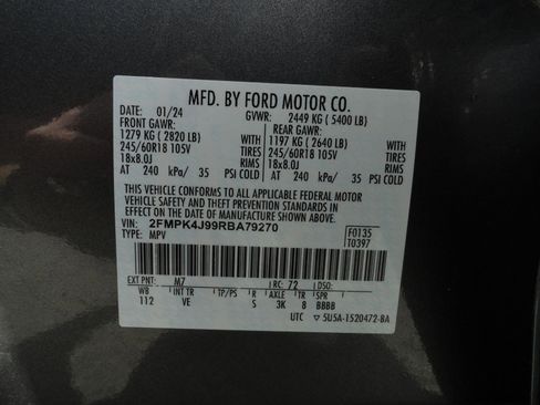 Certified 2024 Ford Edge SEL AWD/4WD image 23