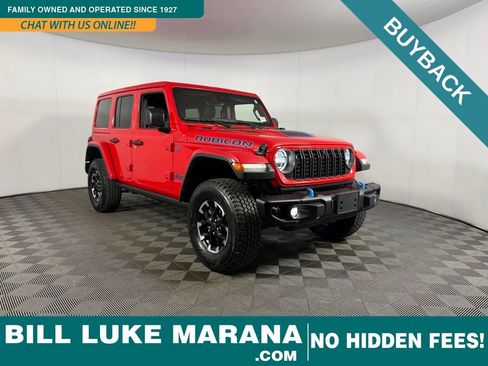 Used 2024 Jeep Wrangler Unlimited Rubicon 4xe AWD/4WD image 1