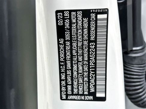 Certified 2023 Porsche Taycan Turbo image 51