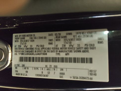 Used 2020 Ford Escape SE FWD image 33