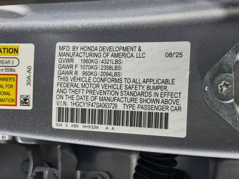 Used 2025 Honda Accord SE image 12