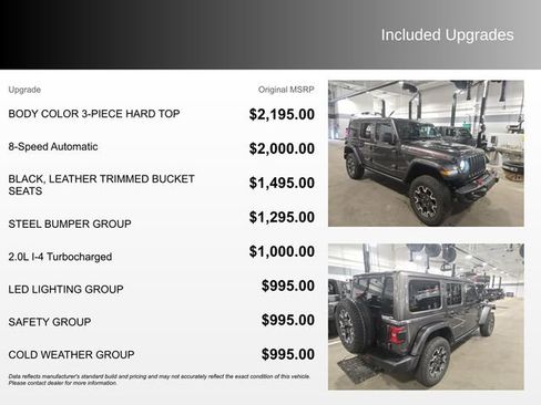 Used 2019 Jeep Wrangler Unlimited Rubicon w/ Steel Bumper Group image 4