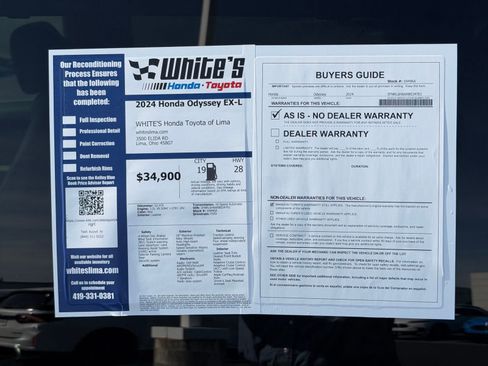 Used 2024 Honda Odyssey EX-L image 35