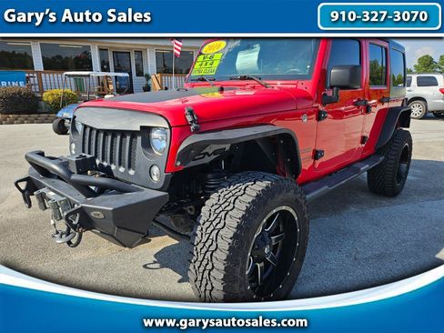 Used 2016 Jeep Wrangler Unlimited Sport w/ Quick Order Package 24S AWD/4WD image 1