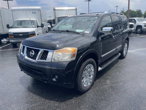 Used 2015 Nissan Armada Platinum w/ 2nd Row Captain Seat Package AWD/4WD image 7