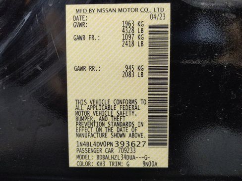 Used 2023 Nissan Altima 2.5 SV FWD image 33