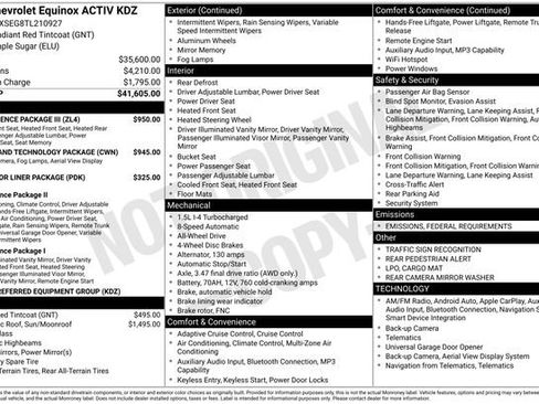 New 2026 Chevrolet Equinox ACTIV w/ Convenience Package III image 4