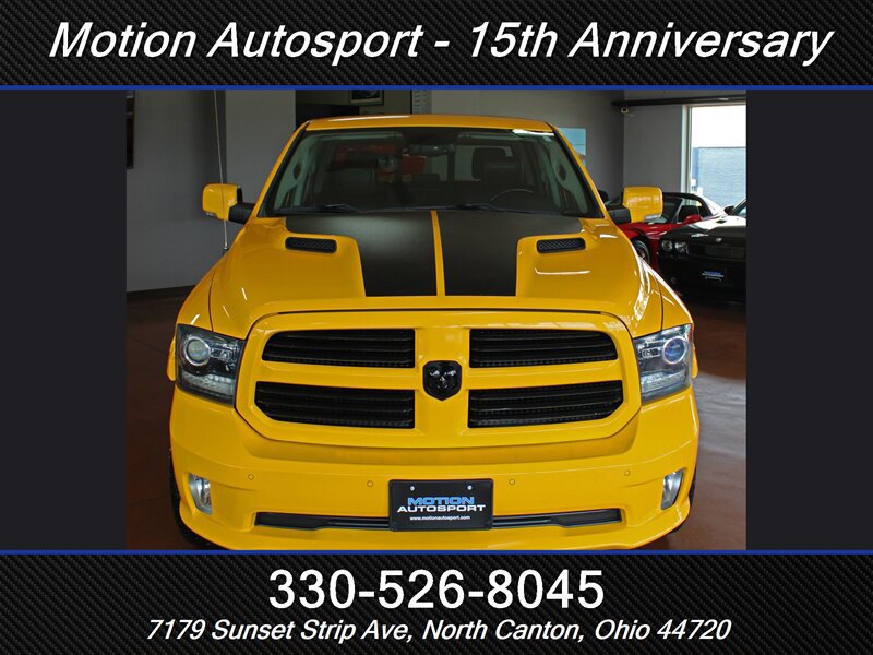 Used 2016 RAM 1500 Sport w/ Stinger Yellow Sport Package AWD/4WD image 4