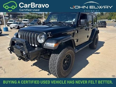 Used 2019 Jeep Wrangler Unlimited Sahara AWD/4WD image 1