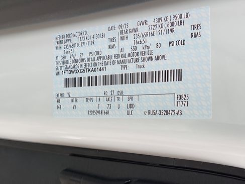 New 2026 Ford Transit 350 148 High Roof Extended w/ Load Area Protection Package image 16