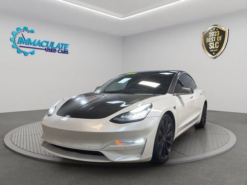 Used 2020 Tesla Model 3 Performance AWD/4WD image 1
