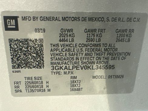 Used 2019 GMC Terrain SLT w/ Preferred Package FWD image 14