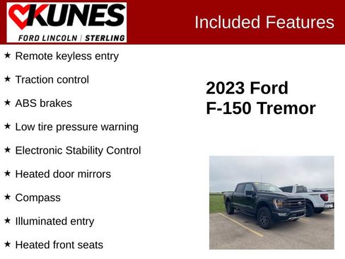 Used 2023 Ford F150 Tremor w/ 360 Degree Camera Package AWD/4WD image 3