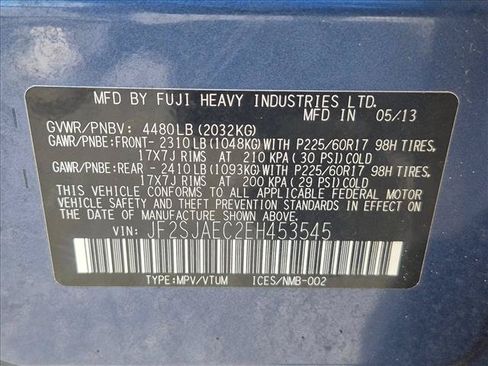 Used 2014 Subaru Forester 2.5i Premium w/ Protection Package #1 AWD/4WD image 24