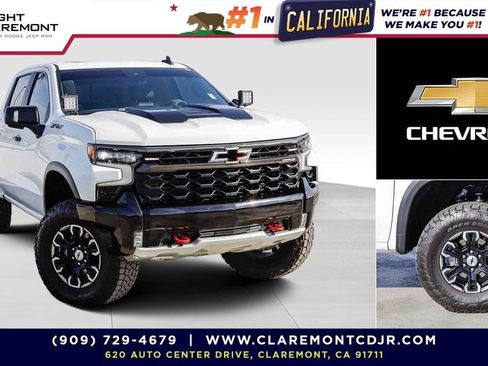 Used 2023 Chevrolet Silverado 1500 ZR2 w/ Technology Package AWD/4WD image 1