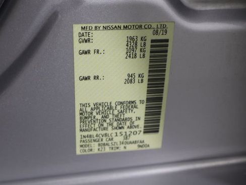 Used 2020 Nissan Altima 2.5 SR w/ Premium Package FWD image 38