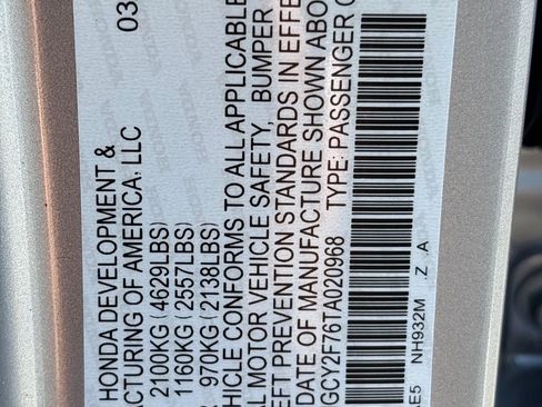 New 2026 Honda Accord Sport image 22