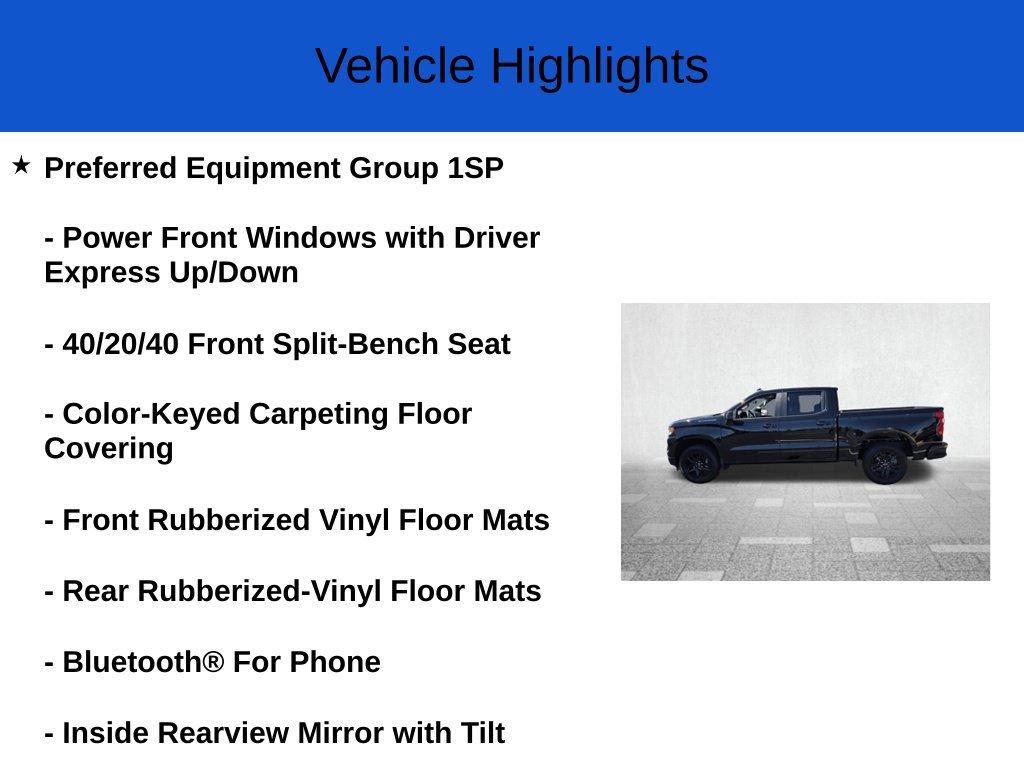 New 2026 Chevrolet Silverado 1500 RST RWD image 3
