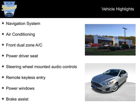 Certified 2020 Ford Fusion SE FWD image 8