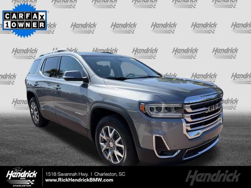 Used 2021 GMC Acadia SLT w/ Trailering Package FWD image 1