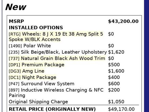 Used 2021 Mercedes-Benz GLC 300 w/ AMG Line image 4
