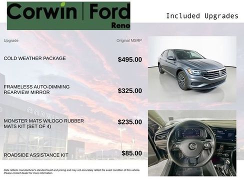 Used 2019 Volkswagen Jetta SEL w/ Cold Weather Package FWD image 3