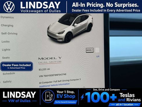 Used 2022 Tesla Model Y Performance AWD/4WD image 19
