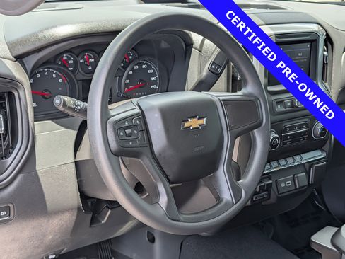 Used 2024 Chevrolet Silverado 1500 Custom w/ Turbomax Blackout Package AWD/4WD image 22