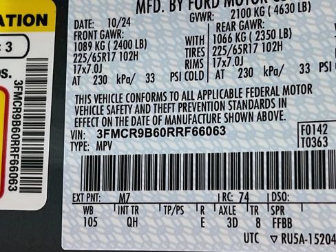 Used 2024 Ford Bronco Sport Big Bend w/ Convenience Package AWD/4WD image 28