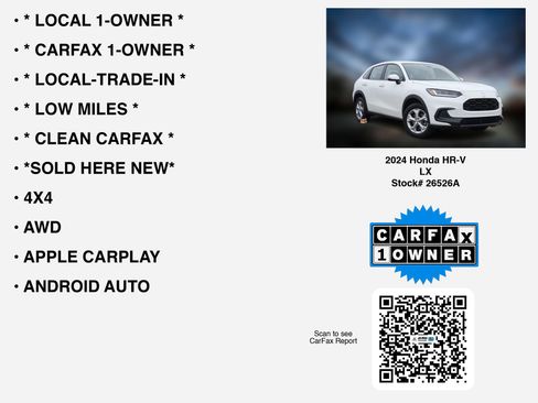 Certified 2024 Honda HR-V LX image 7